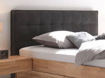 Lit Azio en hêtre massif, Hasena fabricant Suisse. Meuble pour la chambre