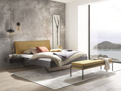 Banc Topa 2 en métal, Hasena fabricant Suisse. Le Monde du Lit