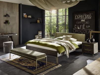 Banc Topa en métal, Hasena fabricant Suisse. Le Monde du Lit