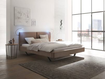 Lit Siena design haut de gamme de qualité, Hasena fabricant Suisse.