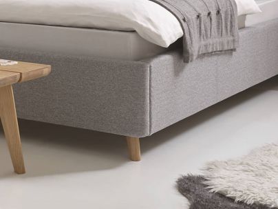 Lit Kimo design haut de gamme de qualité, Hasena fabricant Suisse.