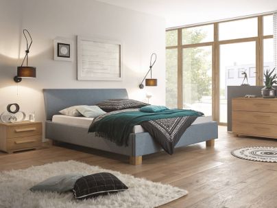 Lit Ripa design haut de gamme de qualité, Hasena fabricant Suisse.