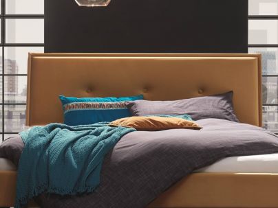 HASENA - Lit capitonné