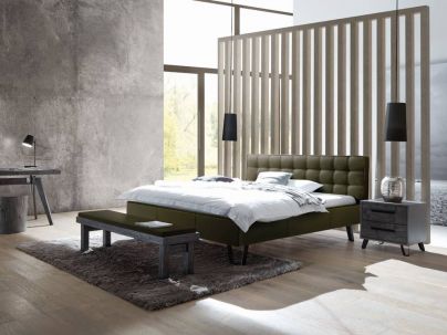 Lit Zuro design haut de gamme de qualité, Hasena fabricant Suisse.