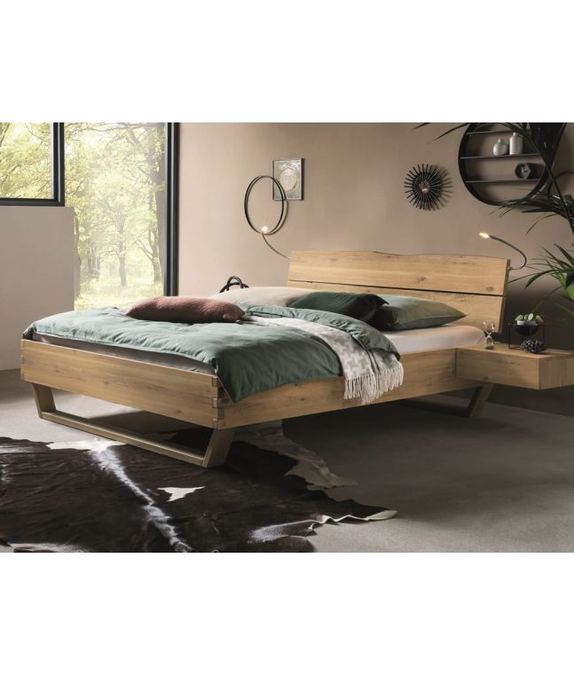 HASENA - Lit en chêne massif
