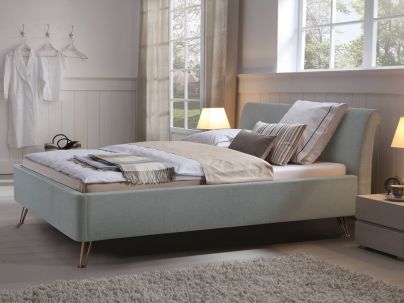 Lit Dama design haut de gamme de qualité, Hasena fabricant Suisse.