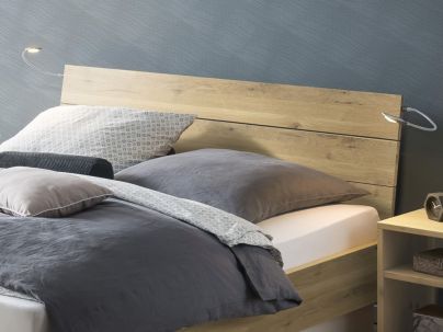 HASENA - Lit coffre en bois massif