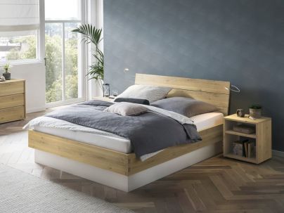 HASENA - Table de nuit en bois massif