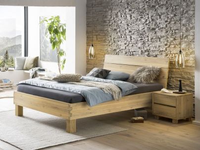 HASENA - Table de nuit en bois massif