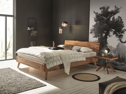 HASENA - Table de nuit en bois massif