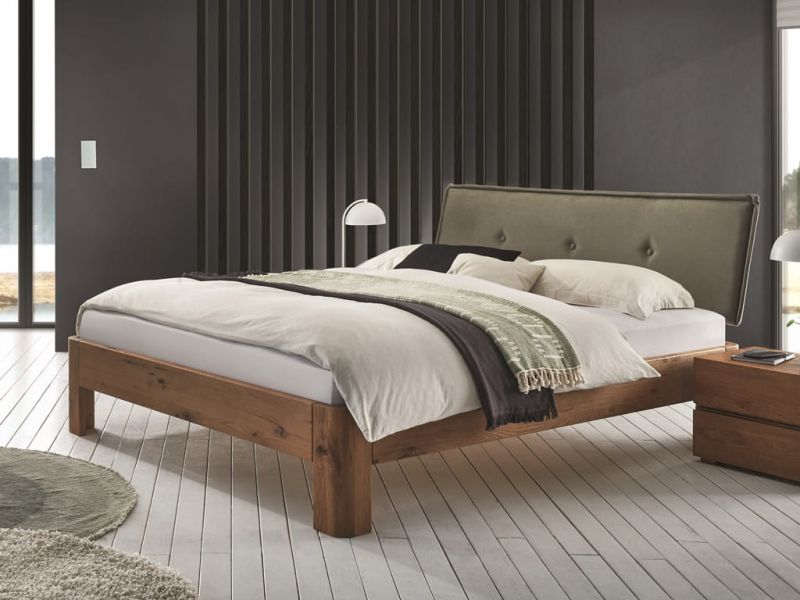 HASENA - Lit en chêne massif