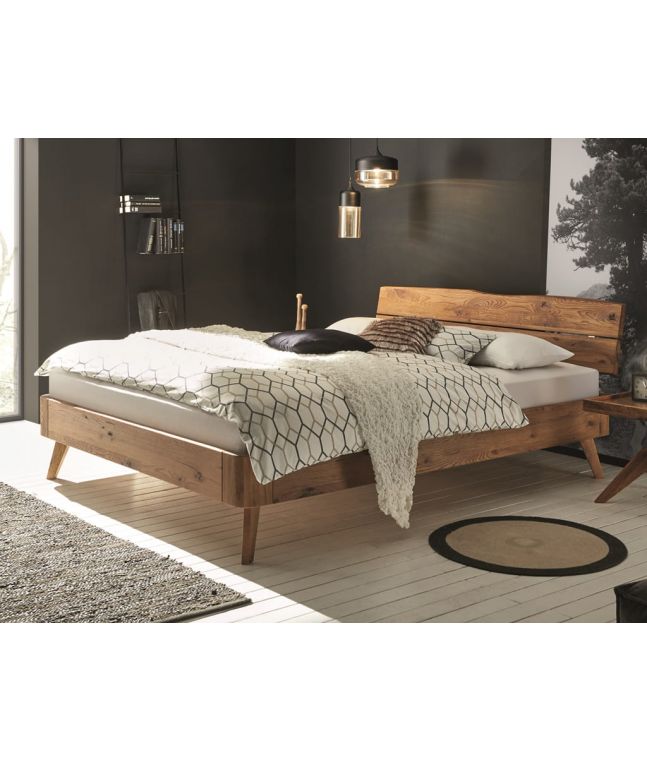 HASENA - Lit en chêne massif