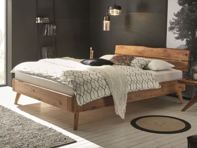 HASENA - Lit en chêne massif