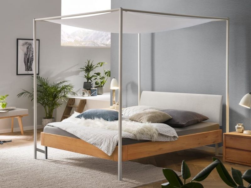 HASENA - Lit en chêne massif