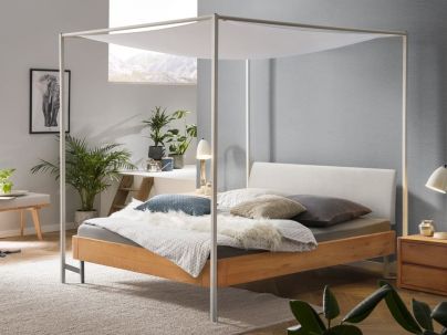 HASENA - Lit en chêne massif