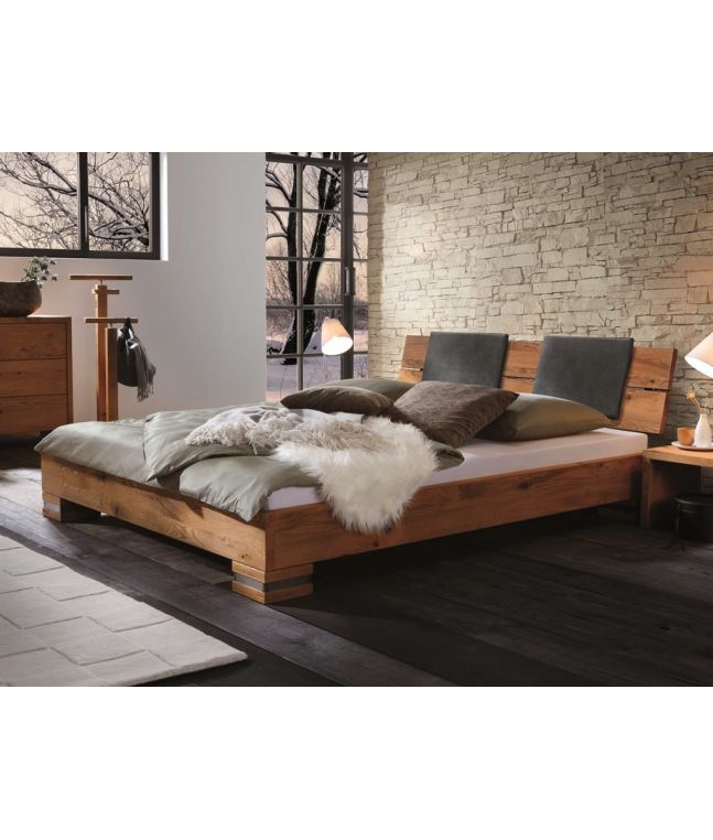 HASENA - Lit en chêne massif