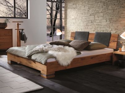 HASENA - Lit en chêne massif