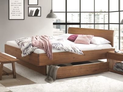 HASENA - Lit en chêne massif