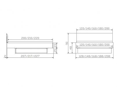 Lit Tree en chêne sauvage massif de qualité, Hasena fabricant Suisse.