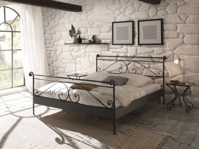 Chevet Cura en fer forgé. Hasena. Meuble haut de gamme.