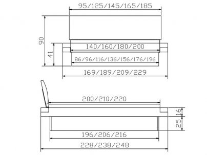 Lit coffre lecco en acacia massif, Hasena fabricant Suisse. Meuble pour la chambre. Le Monde du Lit