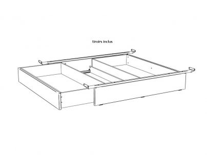 Lit Belluno en chêne massif, Hasena fabricant Suisse. Meuble pour la chambre. Le Monde du Lit