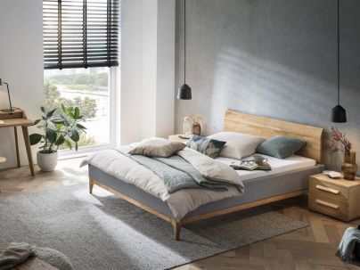 Lit Nomo design haut de gamme de qualité, Hasena fabricant Suisse.