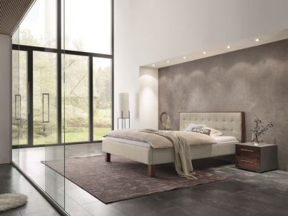 Lit Noah 5 design haut de gamme de qualité, Hasena fabricant Suisse.