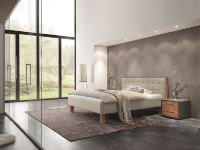 Lit Noah 2 design haut de gamme de qualité, Hasena fabricant Suisse.