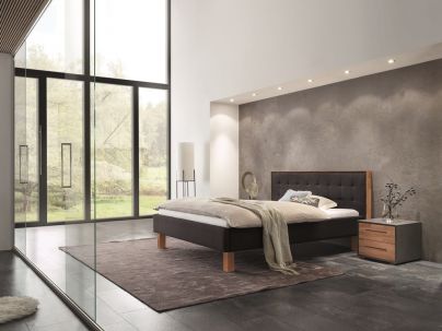 Lit Noah 3 design haut de gamme de qualité, Hasena fabricant Suisse.