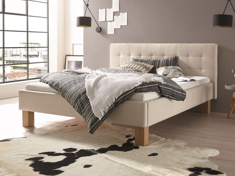 HASENA - Lit capitonné