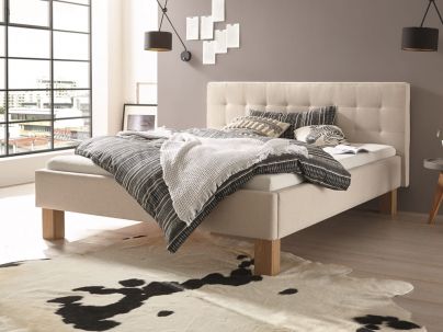 HASENA - Lit capitonné