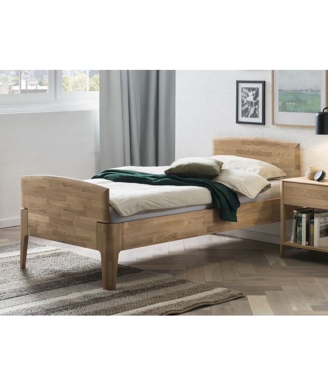 HASENA - Lit en chêne massif