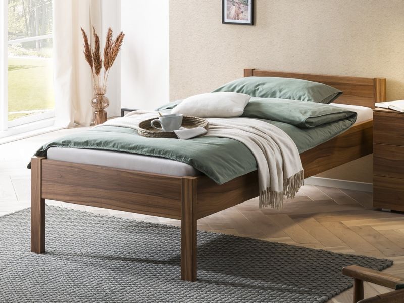 HASENA - Lit en teinte noyer HASENA - Lit en teinte noyer