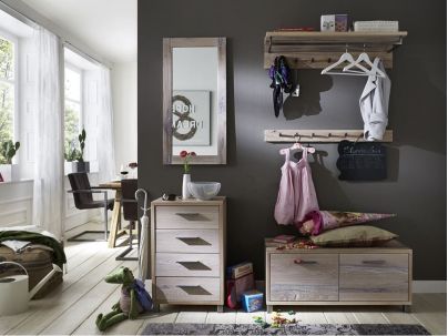 Commode en bois massif FSC, fabrication européenne