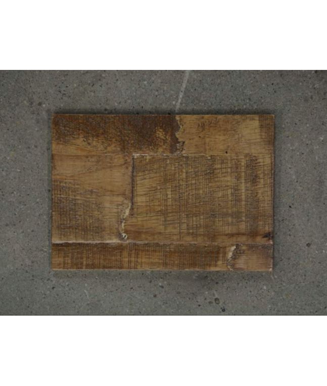 Echantillon pour votre meuble en hévéa de la Collection Factoria.