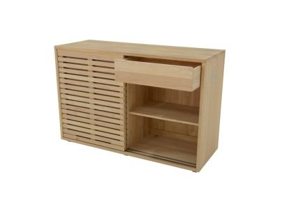 Commode Arbora en hevea massif de qualité. Fabrication artisanale.