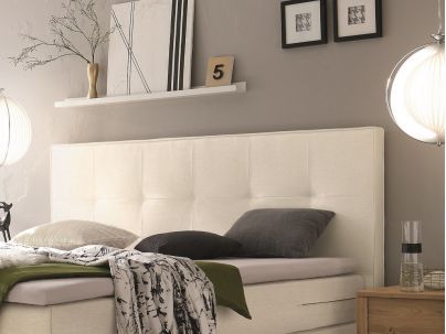 HASENA - Lit Boxspring et bois massif