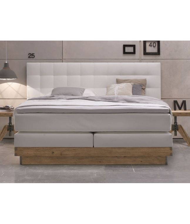 HASENA - Lit Boxspring et chêne massif