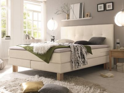 HASENA - Lit Boxspring et chêne massif