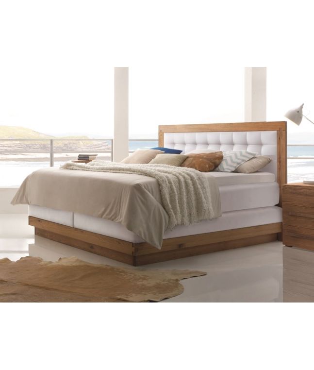 HASENA - Lit Boxspring et chêne massif