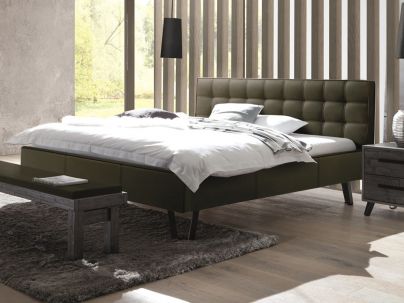 HASENA - Lit capitonné