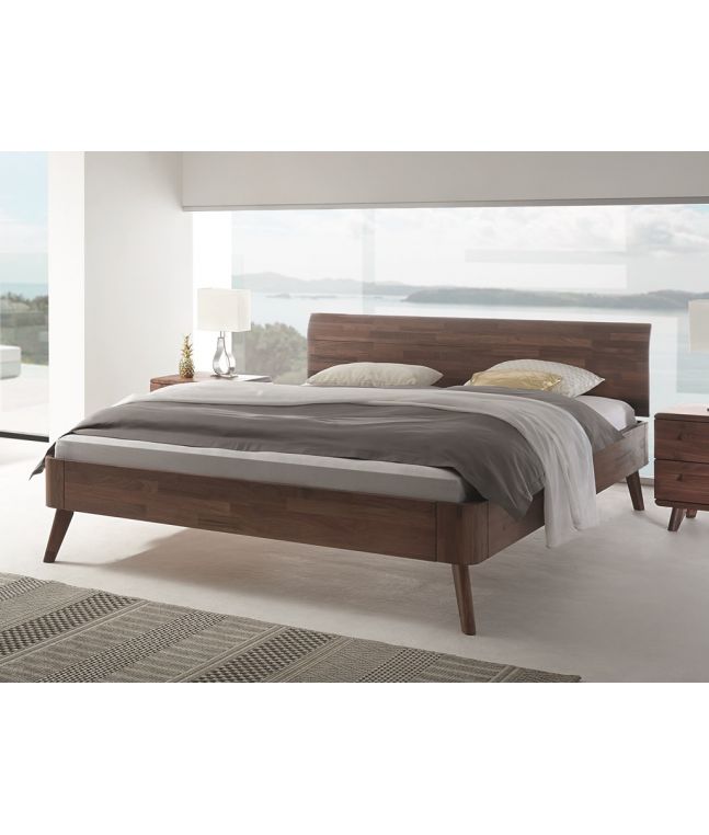 HASENA - Lit en noyer massif