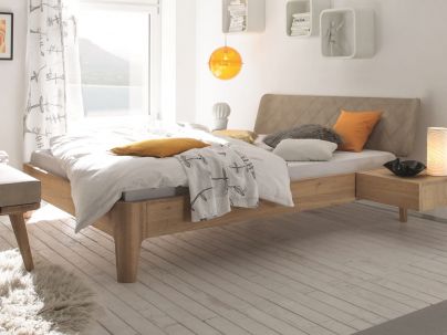 HASENA - Lit en chêne massif