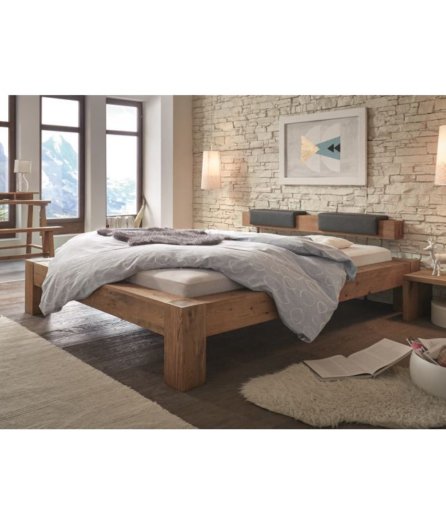HASENA - Lit en chêne massif