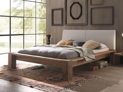 HASENA - Lit en chêne massif