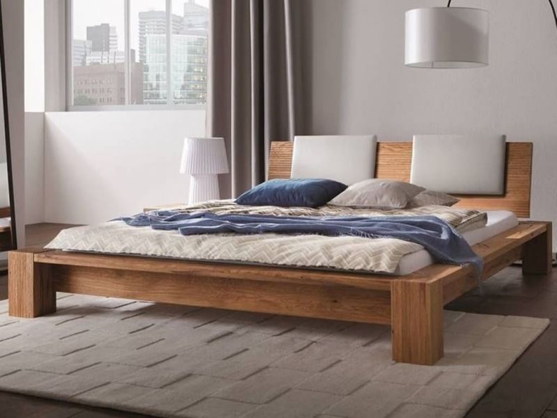 HASENA - Lit en chêne massif