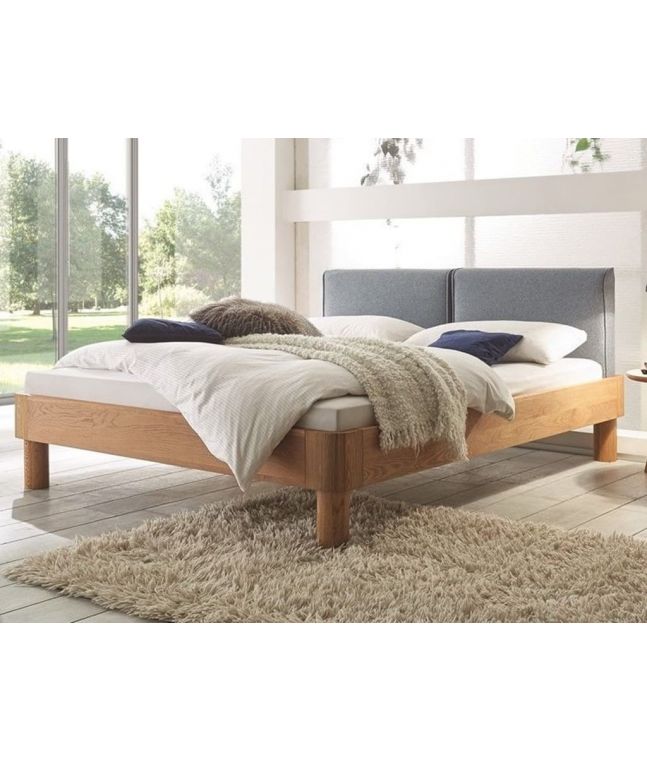 HASENA - Lit en chêne massif