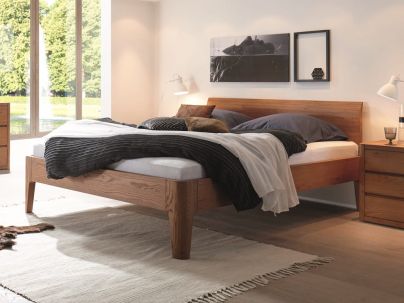 HASENA - Lit en chêne massif