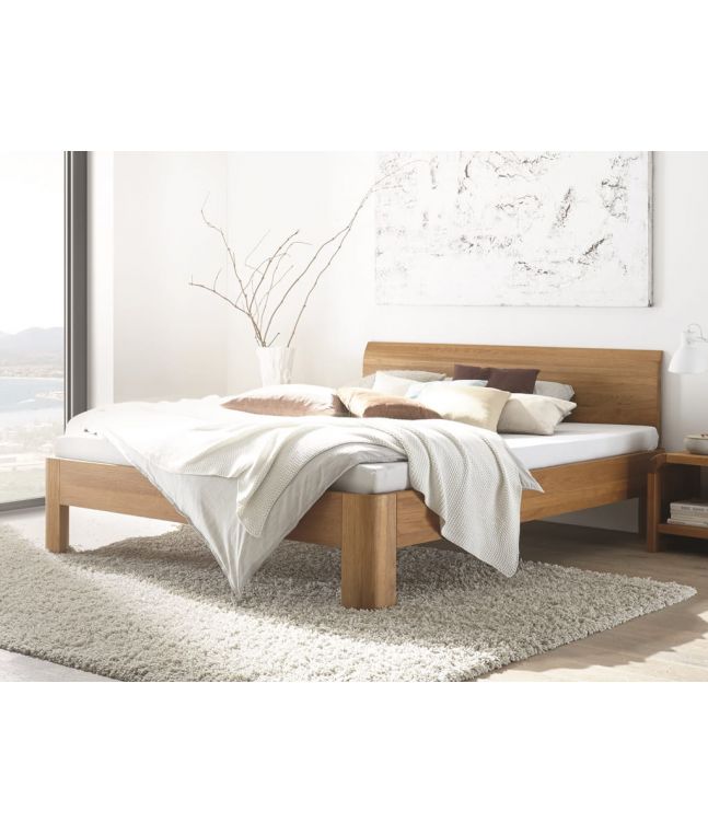 HASENA - Lit en chêne massif